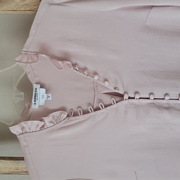 Blush Pink Express Blouse - Picture 4 of 6